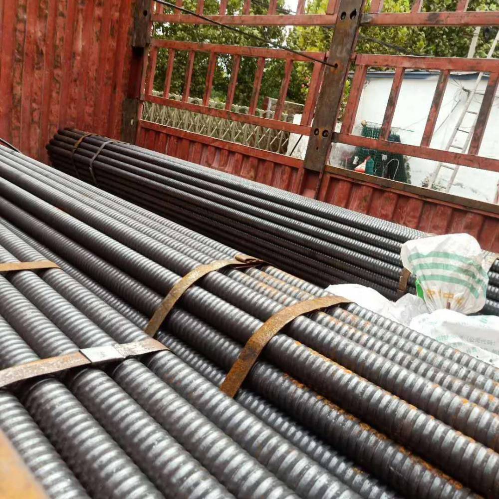 矿用右旋锚杆32螺旋矿用锚杆锚杆钎尾边接套