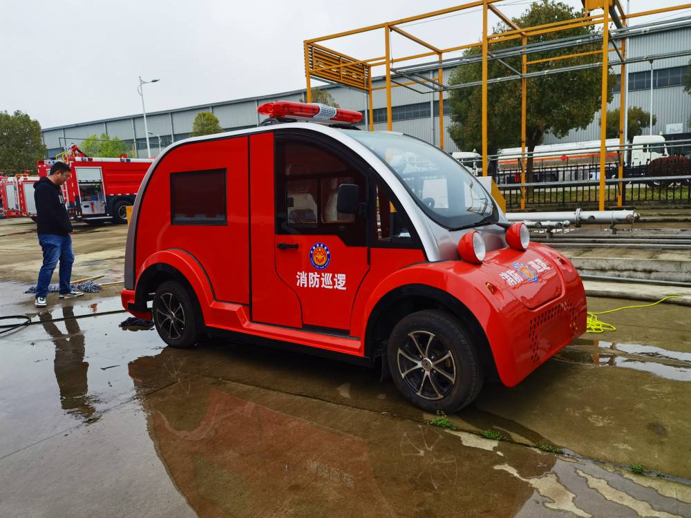 新能源消防巡逻车小区校园公园火车站消防巡逻车