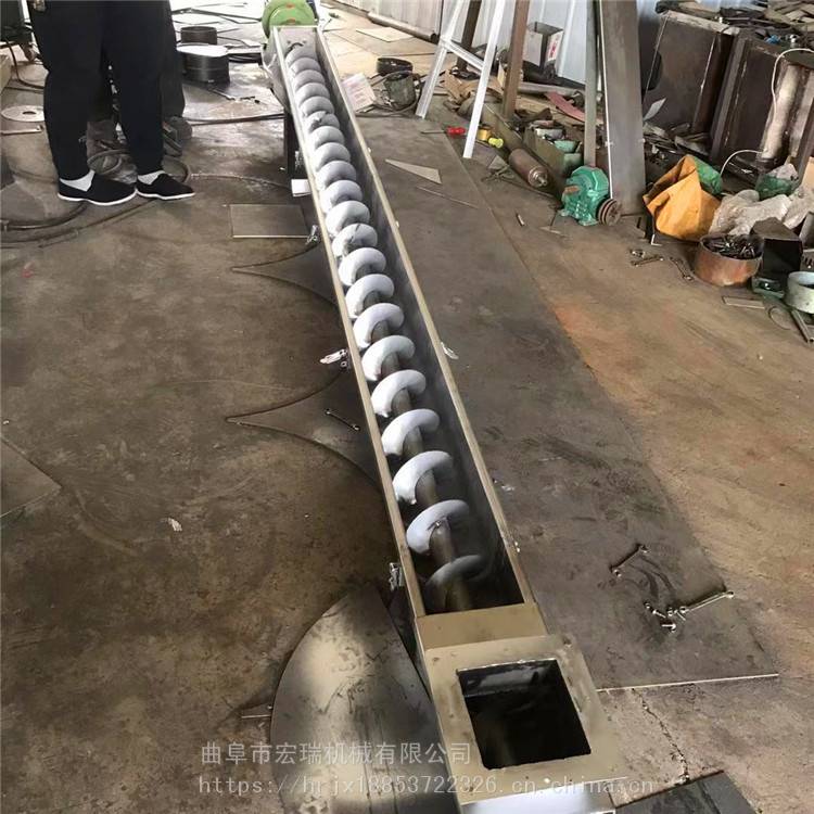 水电厂用螺旋式输送机 贵阳山东螺旋输送机常用解决方案