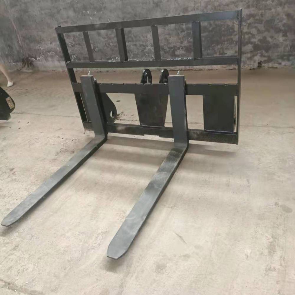装载机改装叉砖叉子铲车改叉草叉安装吻合支持定做