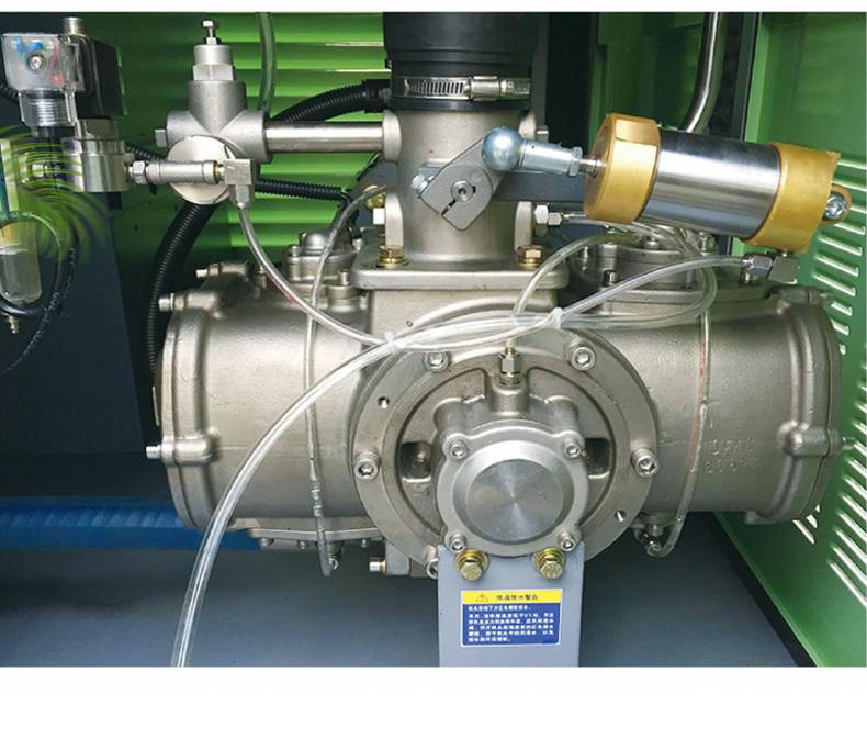 供應空壓機螺桿無油水潤滑110kw空氣壓縮機靜音