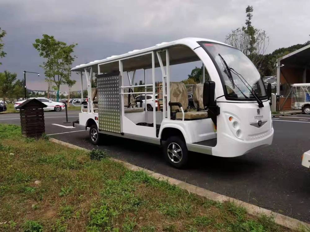 纯电动无障碍观光车 电动医疗救援车 无障碍旅游观光车