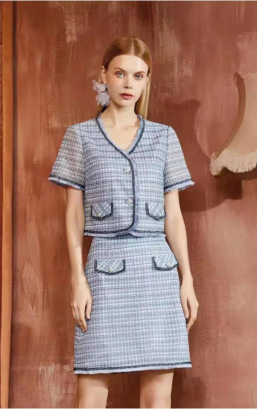 直播间女装货源羽纱国际22夏品牌高级感多种款式折扣厂家女装壹手批发