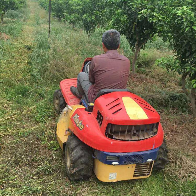 乘坐式割草机割草车小型座驾式割草机斜坡割草汽油割草机