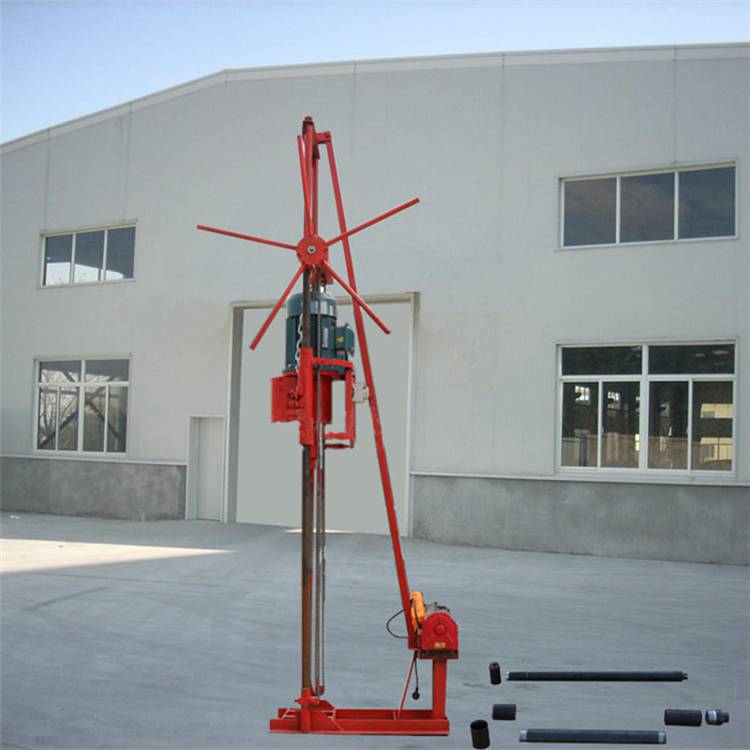嘉创jcqz2a型轻便岩心钻机岩土取芯钻孔设备三相电更有劲