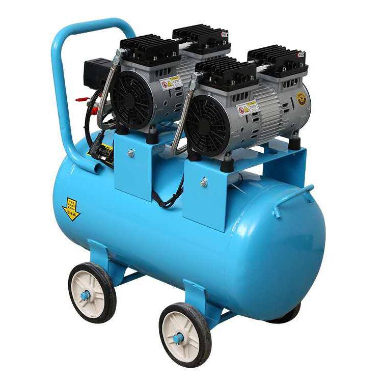 空压机气泵小型220v无油空压机工业级空气压缩机喷漆木工气泵