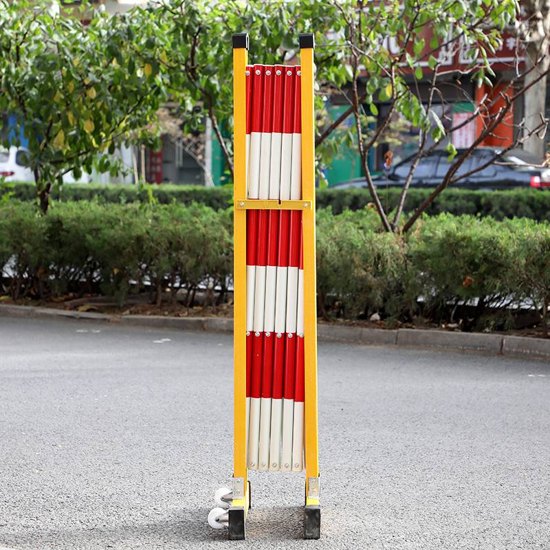 移动式折叠围栏玻璃钢折叠围栏电厂施工移动围栏