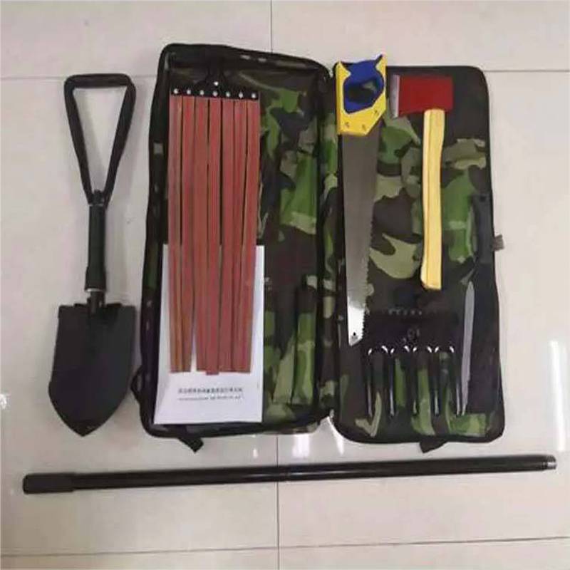 野外消防救火工具套组肩背式森林组合工具8件套森防应急灭火装备雷力