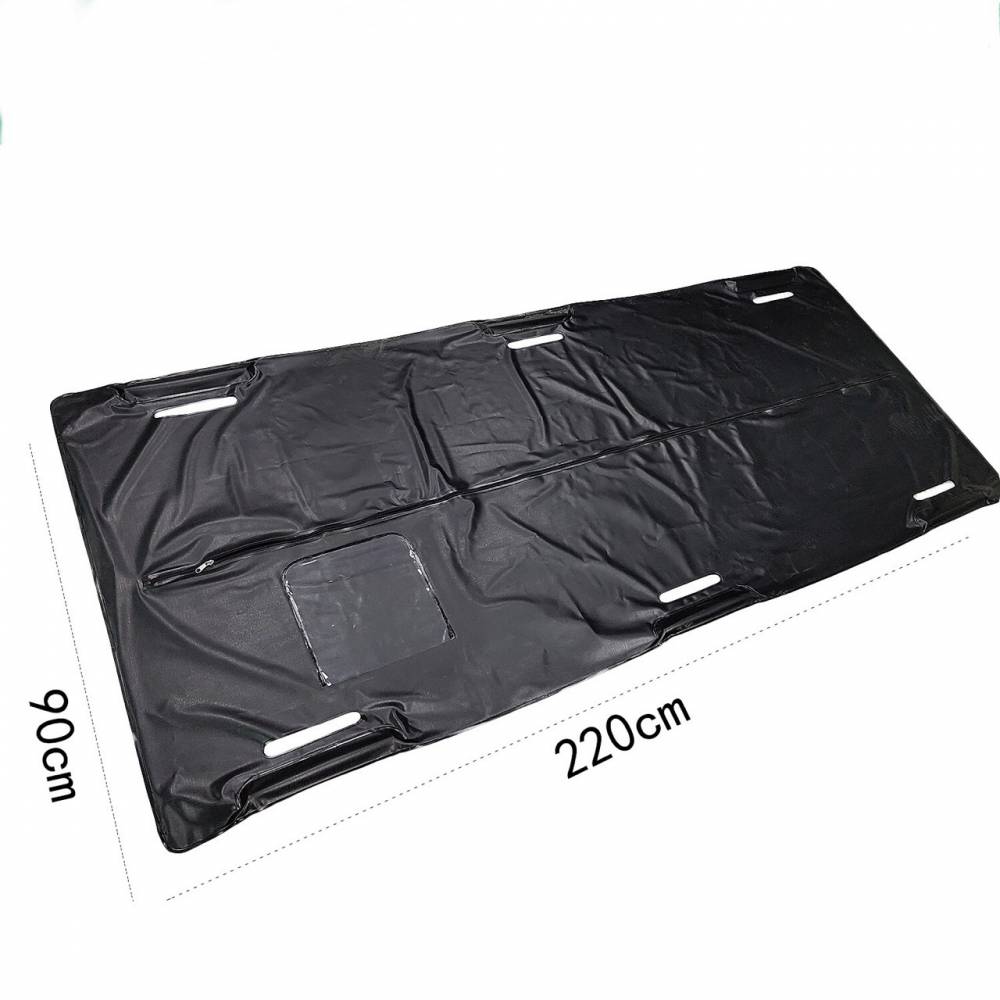 殡仪馆尸体搬运停尸袋拉链封口遗体运尸袋可降解包裹遇难者收尸袋