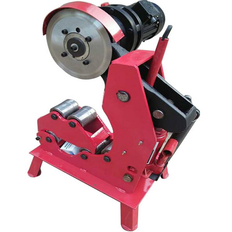 电动液压式天然气管道切管机双立柱式圆管方管切割机管材截管机