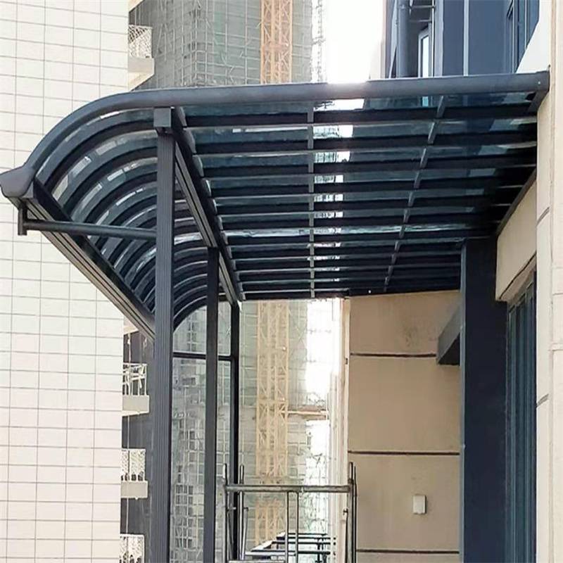 批量供应小区金烁嘉业遮阳抗风河北庭院棚