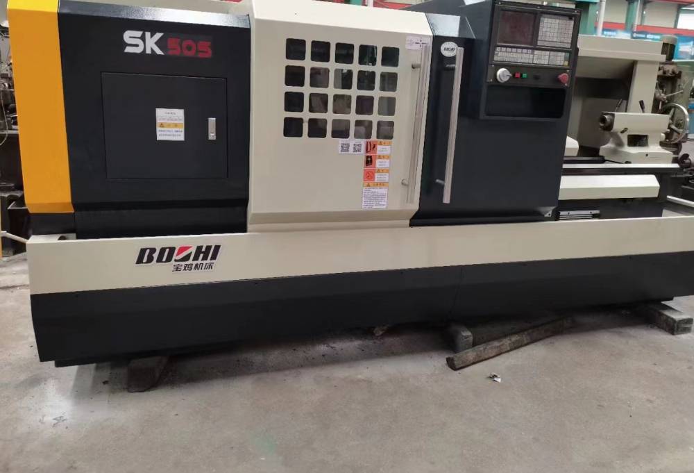 处理二手宝鸡sk50s数控卧式车床二手宝鸡2米数控车床图片