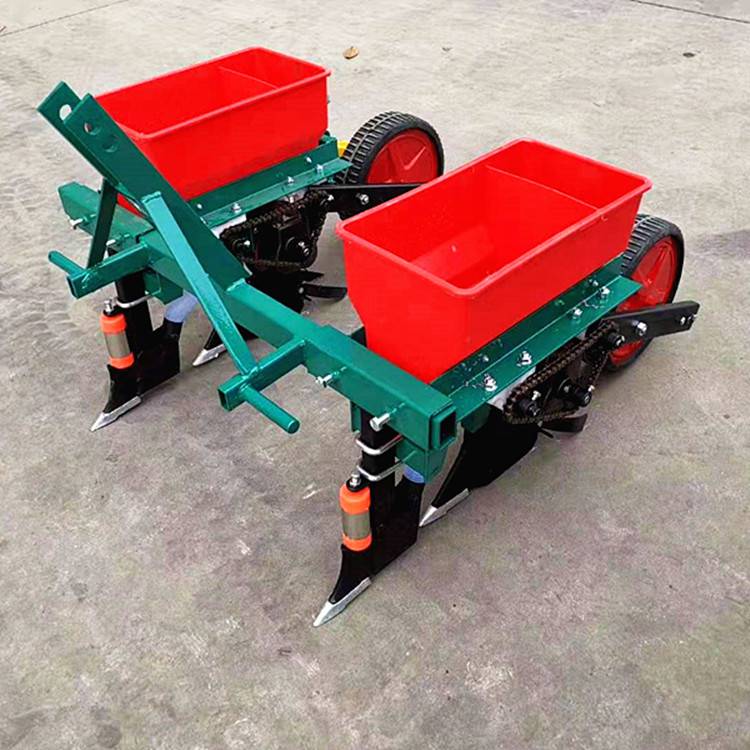 两行玉米播种机高效排种玉米播种机