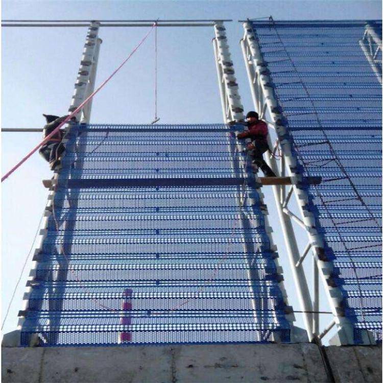 煤场挡风抑尘墙规格 金属防尘网挡风板施工 鸿翔远拓本地大厂