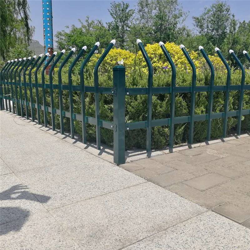 花坛塑钢pvc栅栏绿化锌钢草坪围栏公园花池隔离护栏