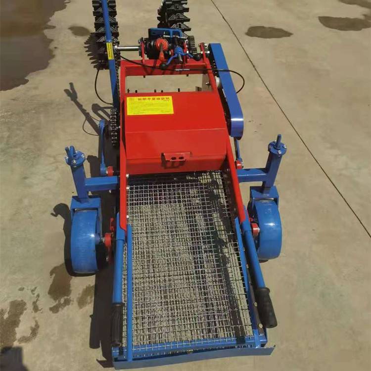 中药材收割机半夏收获机割幅40公分大量