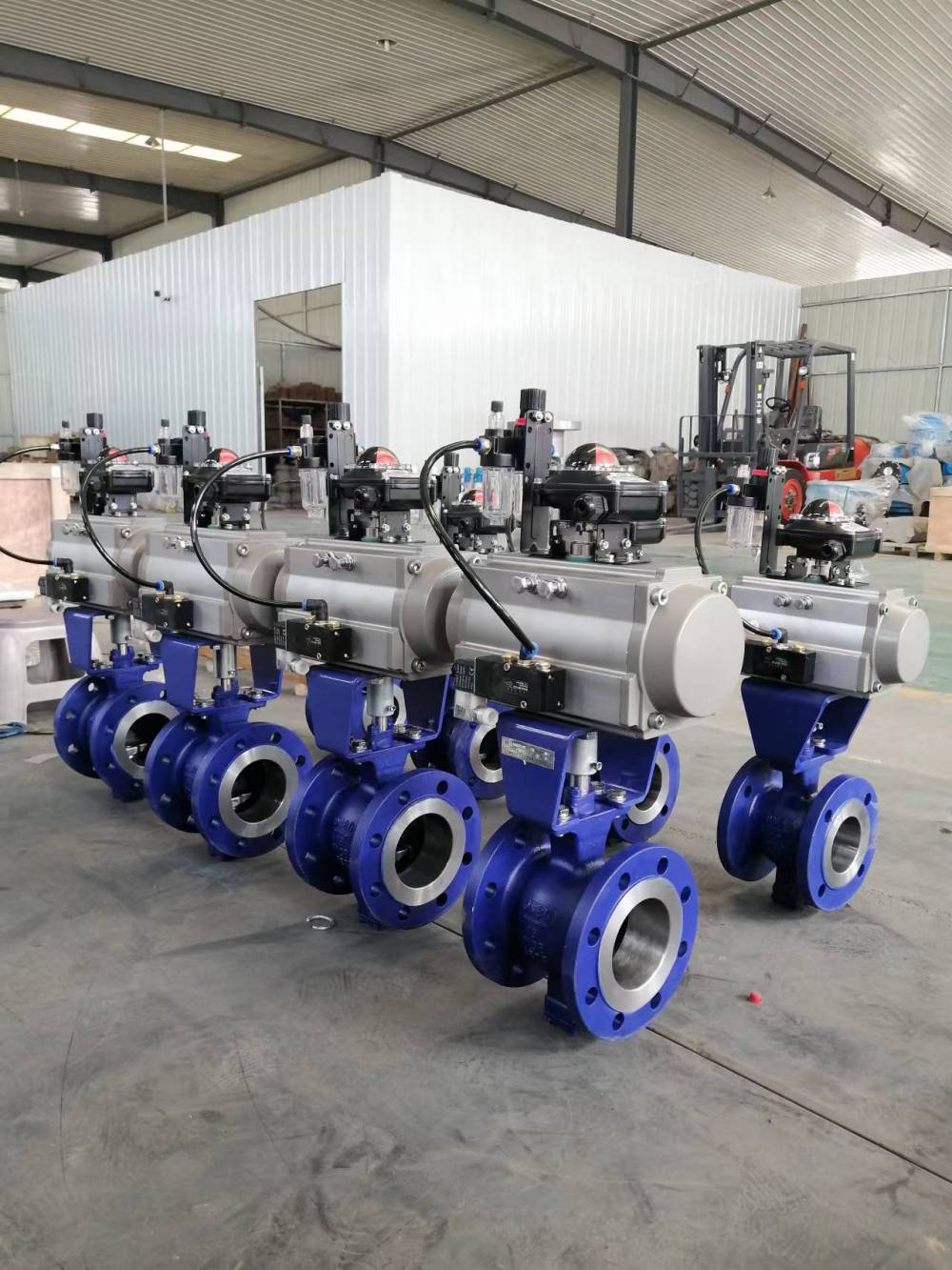 【银川气动阀门 气动v型球阀 vq647h-16c dn80】价格_厂家 - 中国供应