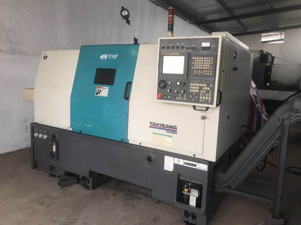 二手台湾泷泽ex110数控车床在位出售二手数控机床二手车床二手马扎克