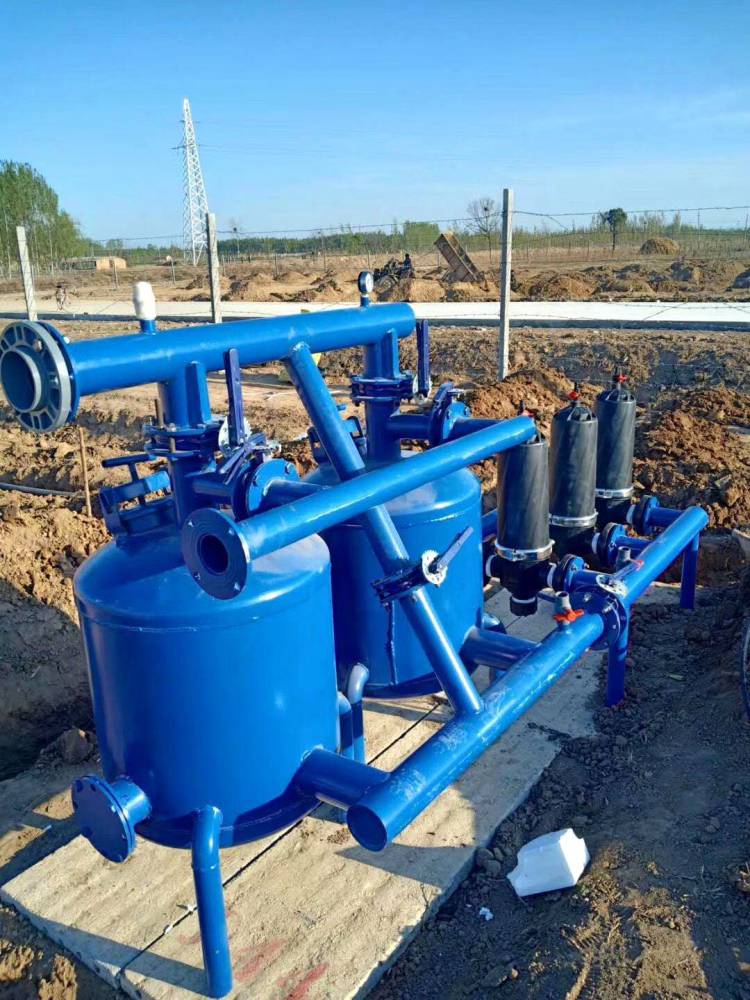 滴灌过滤器全自动叠片反冲洗滤清器滴管滤清机砂石过滤机