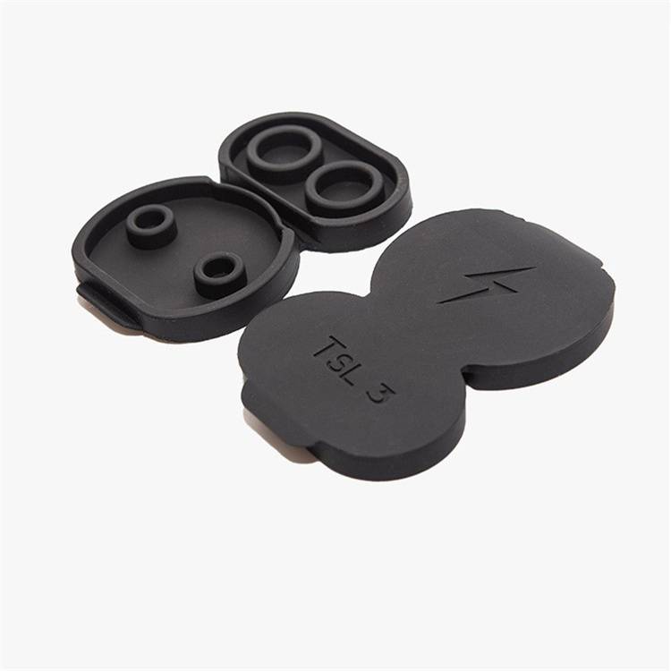 定制新能源充电硅胶锂电池电瓶机箱连接件防尘防水密封件垫圈胶塞