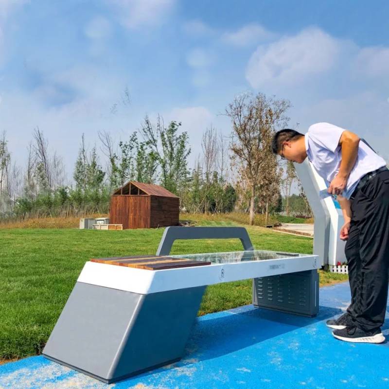 威银无线城市太阳能座椅智慧公园座椅