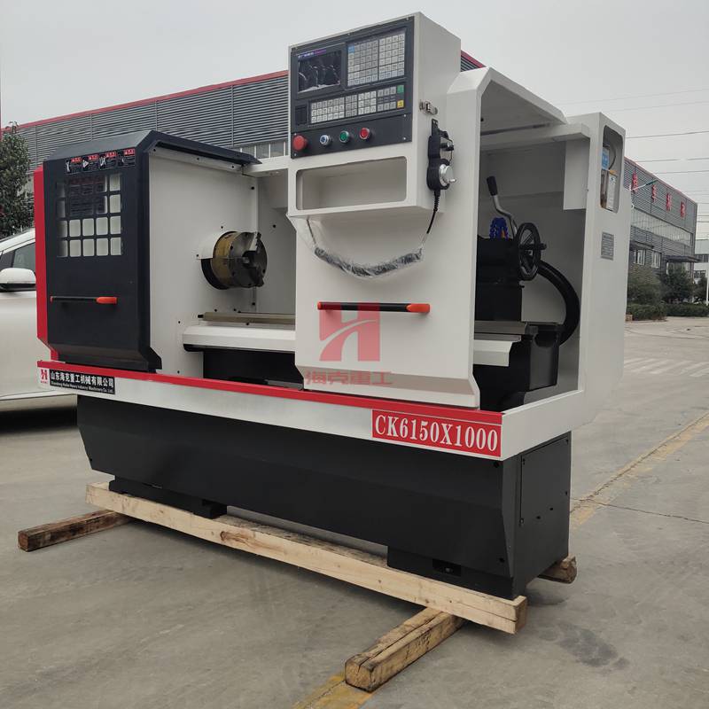 数控车床ck6150卧式平床身数控车床加宽导轨卧式车床6150车床