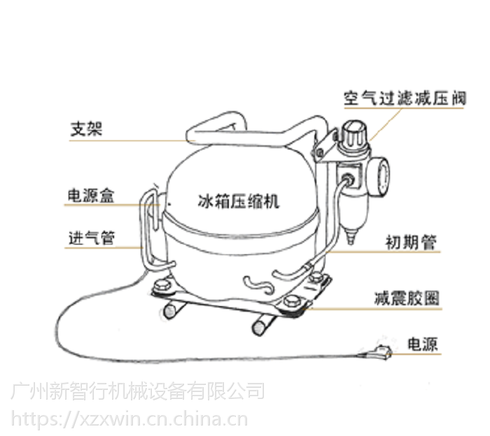 供应全新jiaxipera加西贝拉jk1080y冰箱压缩机r600a制冷剂压缩机 价格 厂家 中国供应商