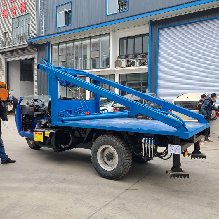 【农村殡葬三轮龙门吊 龙门架吊棺三轮下葬车 白事殡葬3吨下葬龙门吊