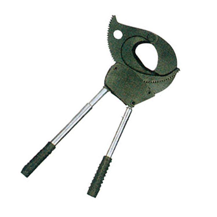 高碳钢棘轮式电缆断线钳铜铝线缆工业齿轮剪刀j40