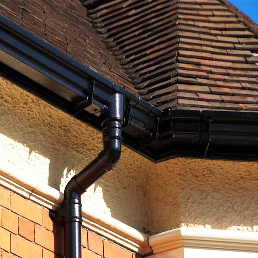 广东南雄金属雨水槽彩铝阴沟瓦pvc天沟檐沟生产工艺