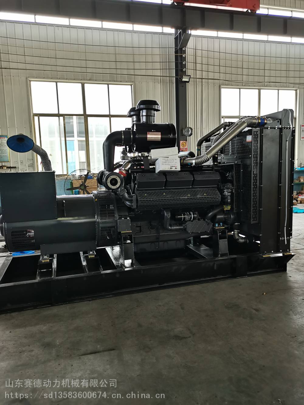 赛德动力 4105柴油机 200KW工程用柴油发电机组 潍柴发电机组