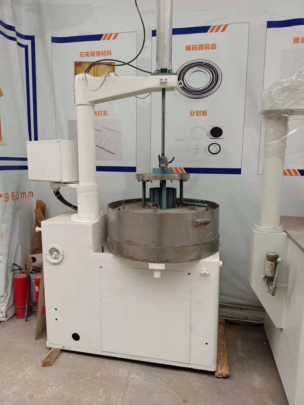 二手9b赫瑞特双面抛光机平面研磨机镜面减溥机