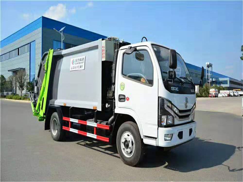 多利卡7方街道压缩垃圾车学校压缩垃圾车直销