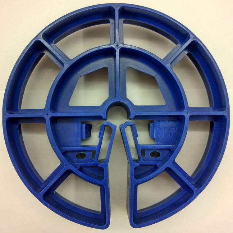 塑料垫位块6080mm钢筋垫块塑料马凳钢筋保护层轻型梅花式台式垫片钢筋