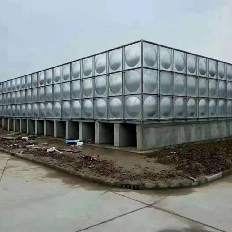 方形玻璃钢水箱 防腐SMC生活储水设备 组合式消防储水罐厂家