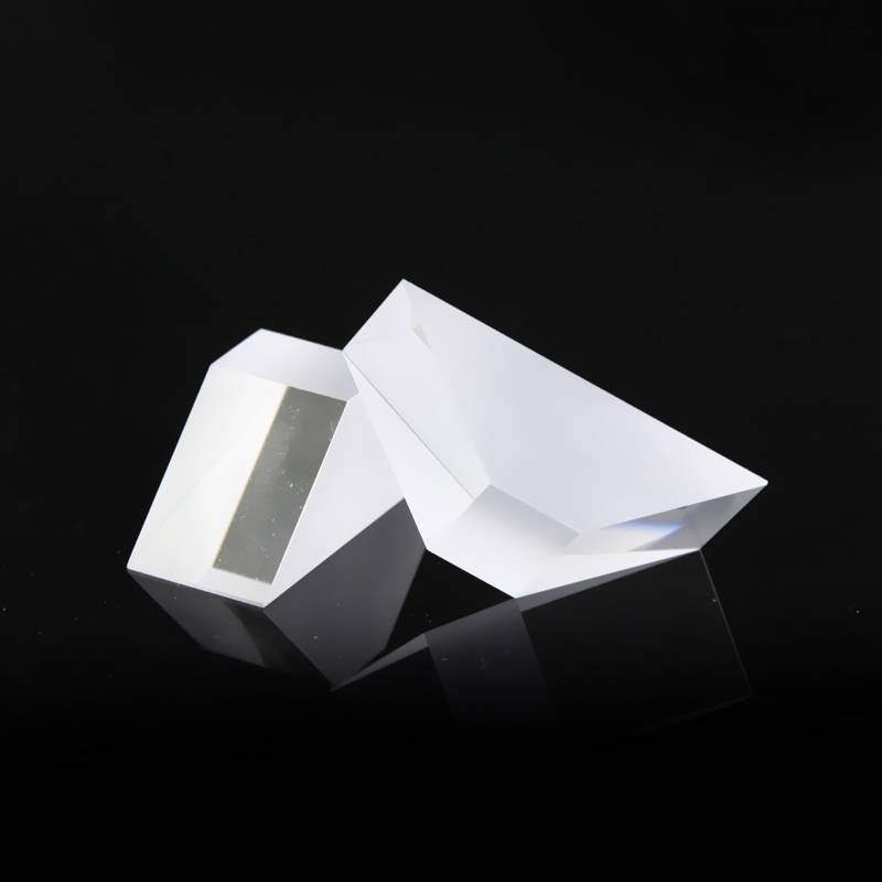 梯形棱镜道威棱镜k9材质光学实验光束晶亮光电厂家加工定制