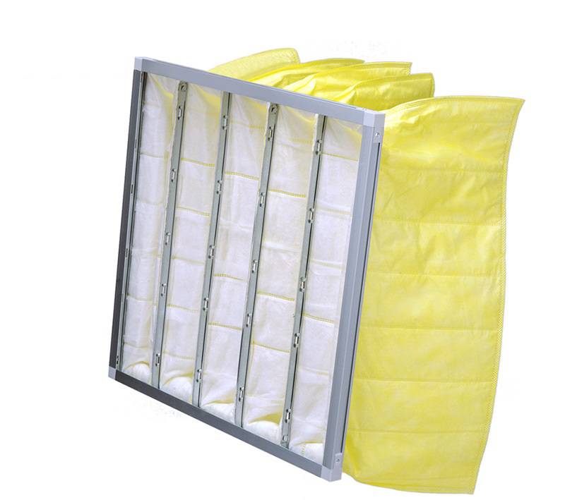 静电中效f5袋式过滤器中央空调机房机柜空气过滤器