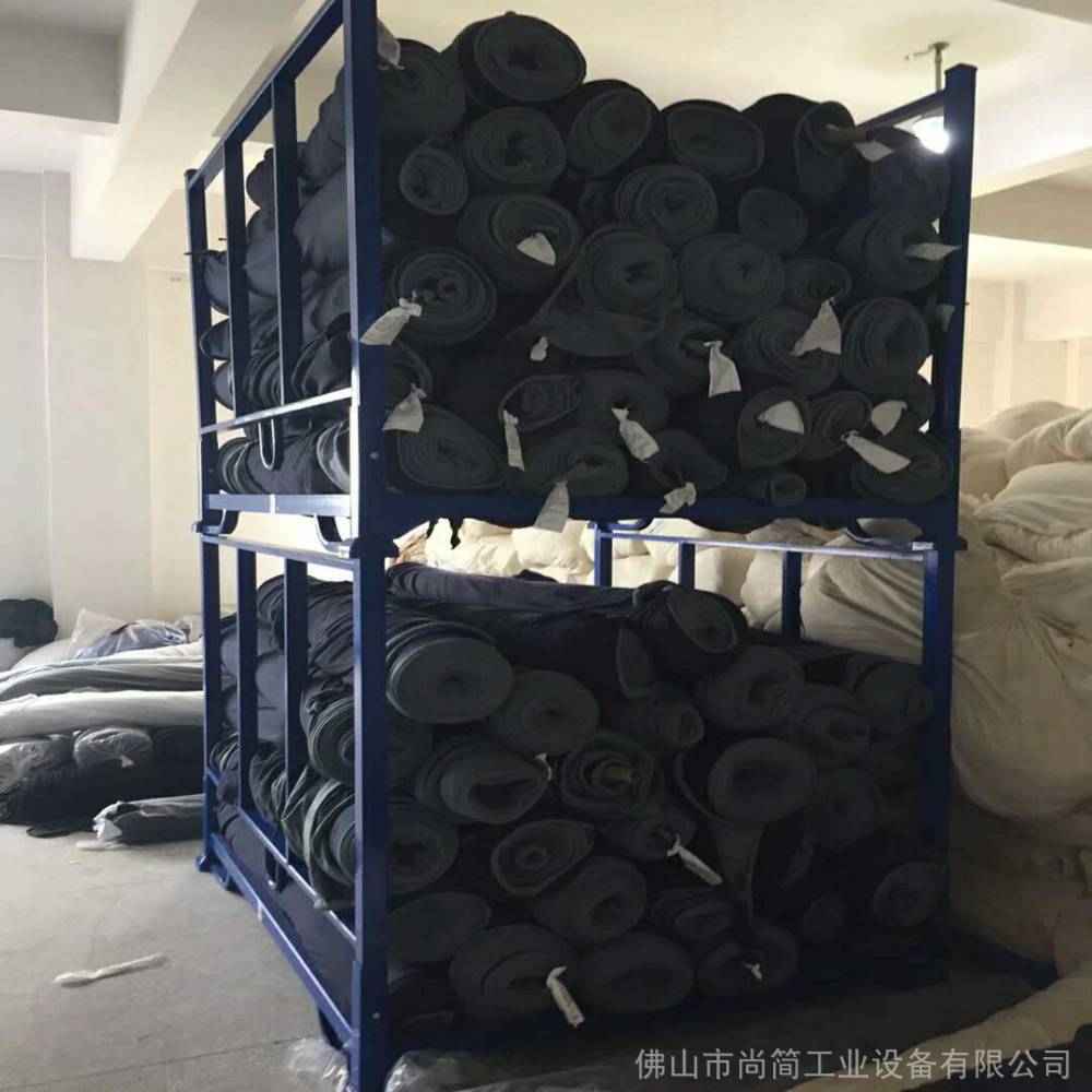 布匹货架服装行业布料面料周转存储堆垛架按需定制