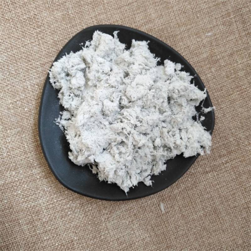 石棉绒华朗矿业短绒长绒保温隔热隔热石棉纤维样品免费