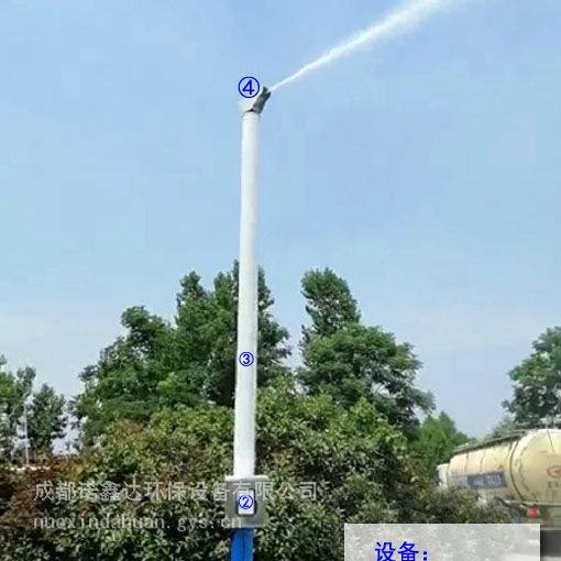 乐山高杆喷雾NXD工地旋转喷淋设备2025一览表