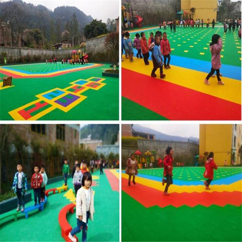 唐山悬浮地板室外拼接镂空塑料地板厂直卖