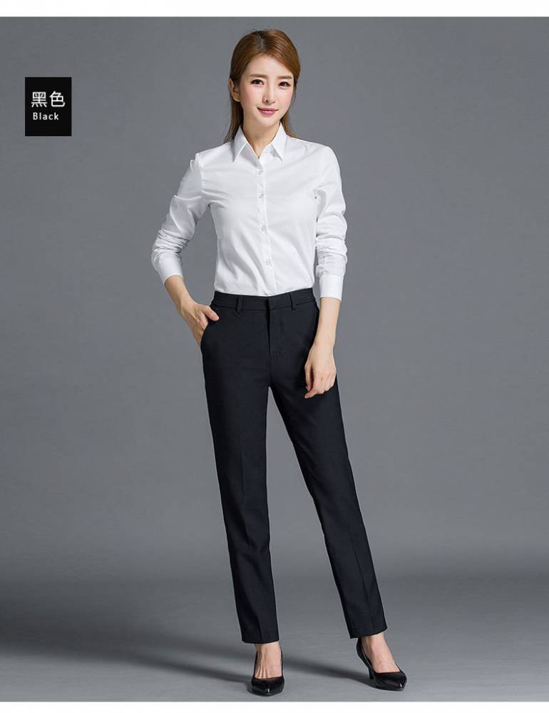 女士西裤ol通勤裤弹性女裤职业装女西裤西装裤女加工轻商务