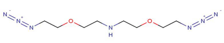 2100306-81-6，NH-bis(PEG1-azide)