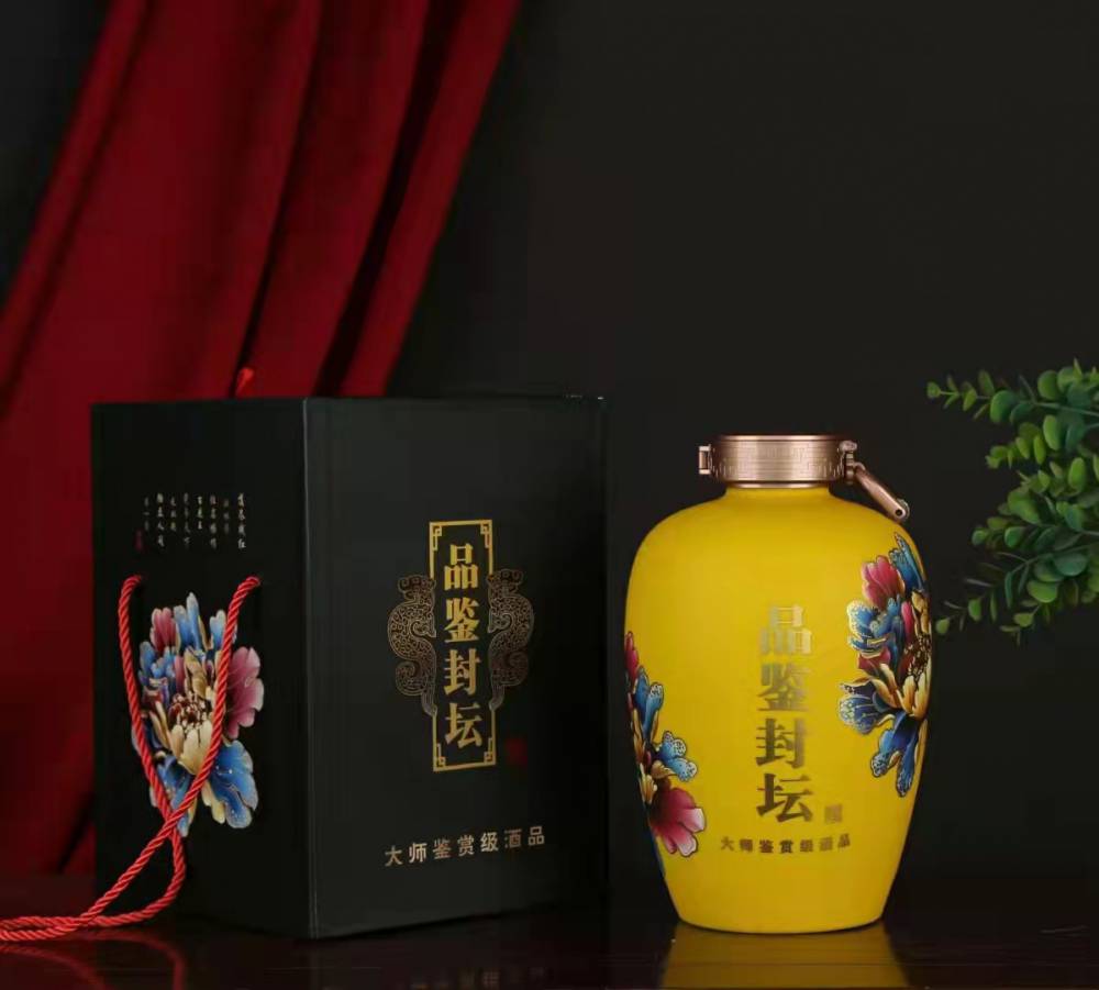 仿古雕刻原浆私藏酒瓶3斤5斤10斤酒罐陶瓷定制厂家图片