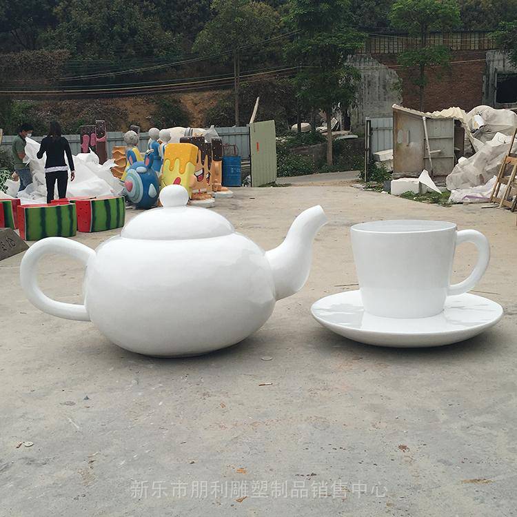 景观户外茶碗雕塑点击 锻钢雕塑 城市广场茶碗雕塑提供