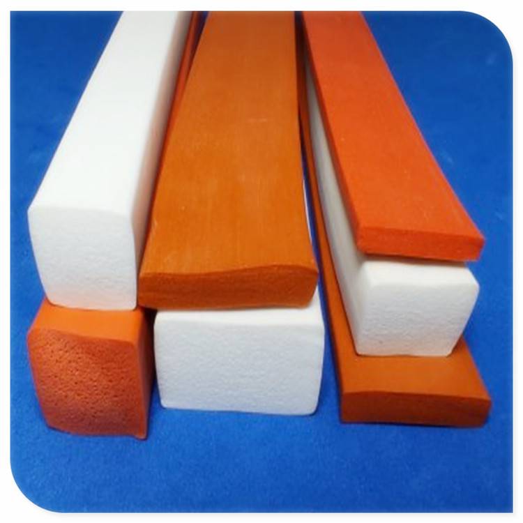 供应硅胶矩形发泡密封条硅胶条食品级硅胶密封条