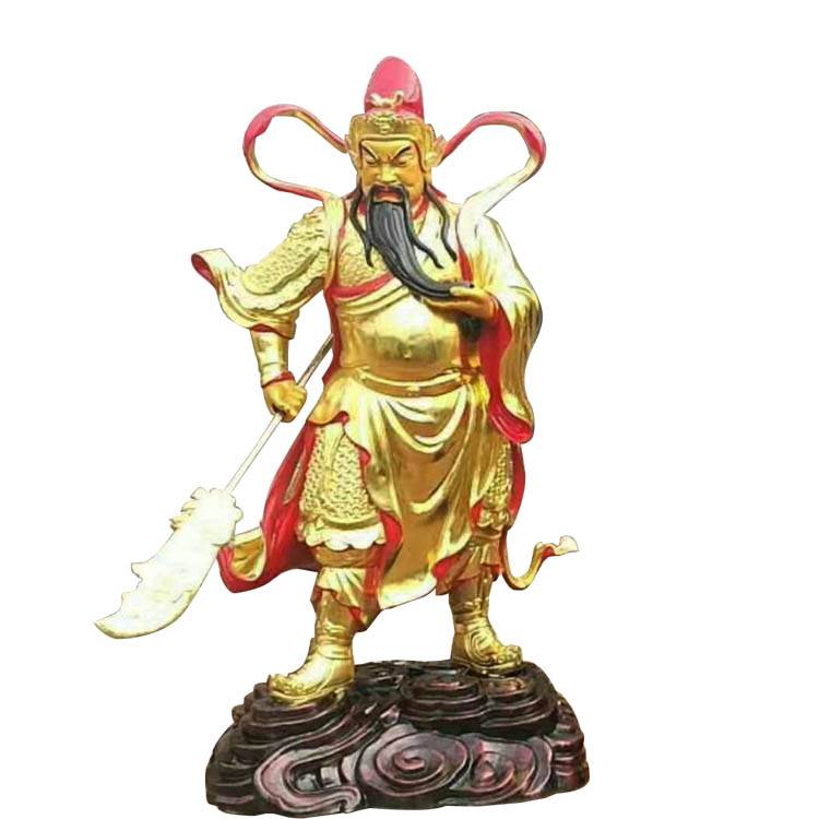 道教四大元帅康元帅神像温元帅树脂塑像彩绘善缘佛像厂