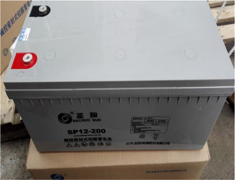 圣阳蓄电池sp1220012v200ah阀控式免维护蓄电池ups电源图片