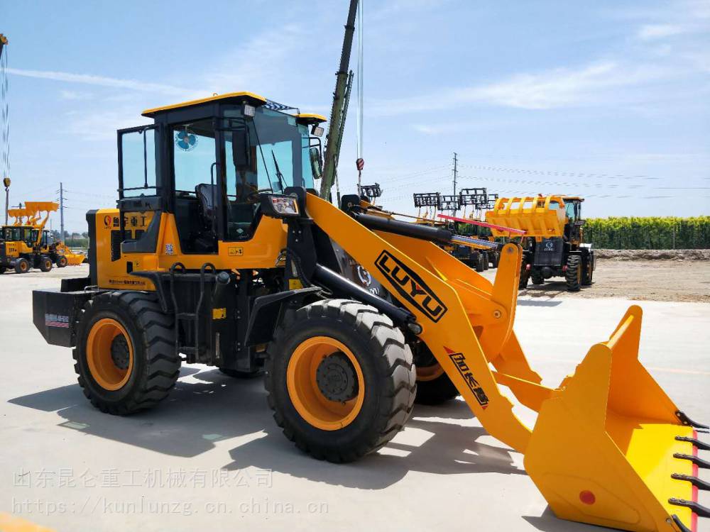 出口车型鲁宇供应946多用途多型号工地铲车加长臂小型装载机