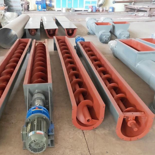 ls300型螺旋输送机无轴有轴水泥绞龙输送机七洲定制